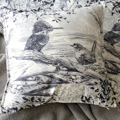 Imagen 2 del producto FUNDA COJÍN VELVET SOMBRAS NATIVAS 45X45