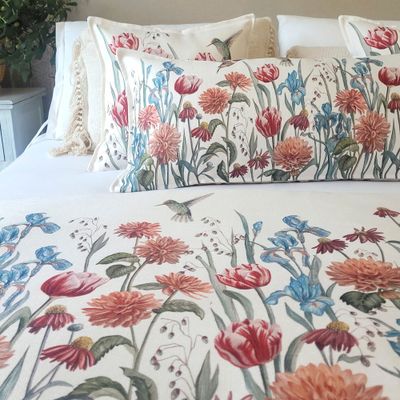 Imagen 2 del producto PIECERA MARISA BULERÍA FLORAL 140 X 70