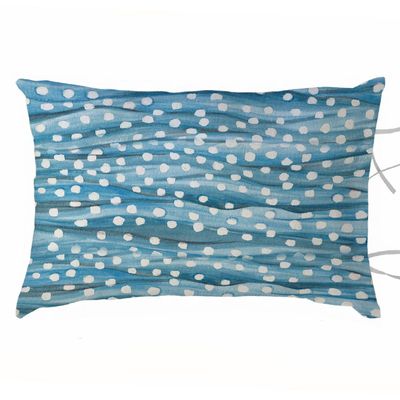 FUNDA ALMOHADA PUNTOS CONEJA 50X70