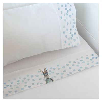 Juego de Sábanas Moisés Coneja Flora