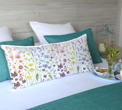 Imagen 2 del producto FUNDA COJÍN ALGODÓN PRIMAVERA MULTICOLOR XL