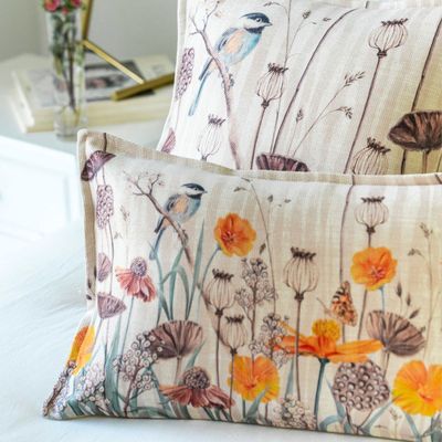 Imagen 2 del producto FUNDA COJÍN MARISA CICLO AMAPOLAS 50X30
