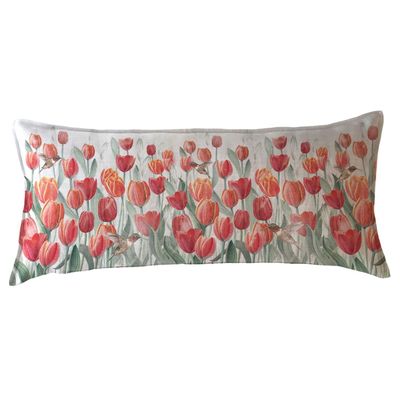 FUNDA COJÍN MARISA TULIPANES XL