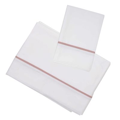 Juego Sábanas Vivo Rosa Viejo 1,5 Plazas