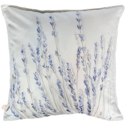 FUNDA COJÍN VELVET LAVANDAS 45X45