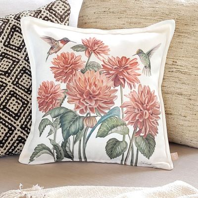 Imagen 2 del producto FUNDA COJÍN MARISA BULERÍA DALIAS 45X45