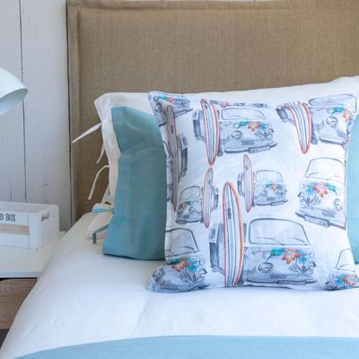 Imagen 2 del producto FUNDA COJÍN ALGODÓN MIX COMBI 45X45