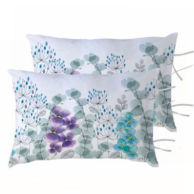 Imagen 1 del producto PACK 2 FUNDAS ALMOHADA PENSAMIENTOS 50X70