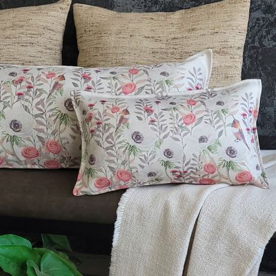 Imagen 2 del producto FUNDA COJÍN MARISA ANÉMONE BLANCA 50X30