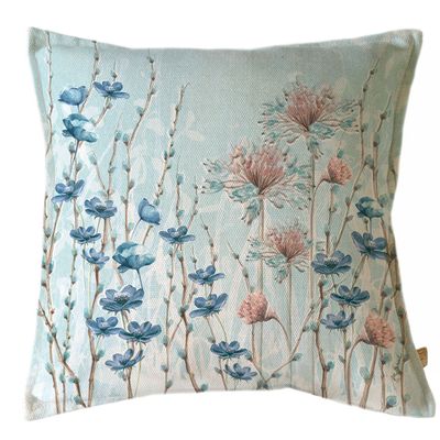 FUNDA COJIN BROTES DE INVIERNO 45X45