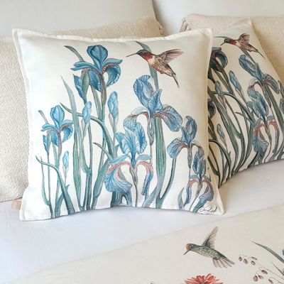 Imagen 2 del producto FUNDA COJÍN MARISA BULERÍA IRIS 45X45