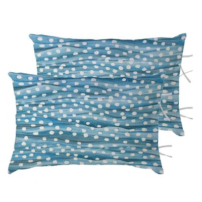 PACK 2 FUNDAS ALMOHADA PUNTOS CONEJA 50X70