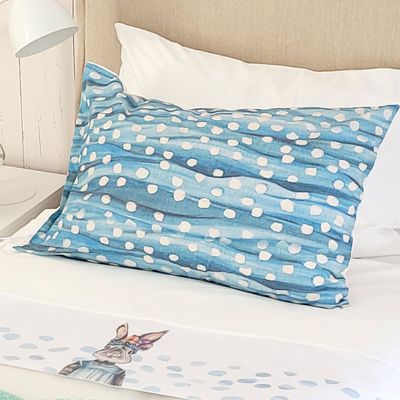 Imagen 2 del producto PACK 2 FUNDAS ALMOHADA PUNTOS CONEJA 50X70