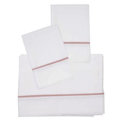 Juego Sábanas Vivo Rosa Viejo 2 Plazas