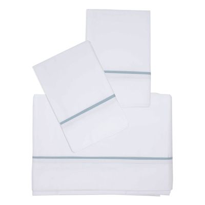 Imagen 1 del producto Juego Sábanas Vivo Celeste 2 Plazas