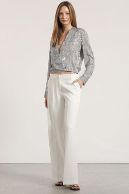 Imagen 2 del producto Blusa listada Liola mujer crudo