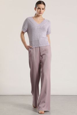 Imagen 2 del producto Tejido trenzado Liola mujer lila