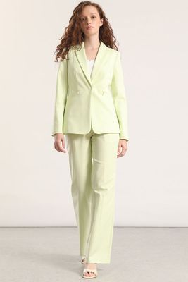 Imagen 2 del producto Pantalón flare liola mujer pistacho