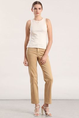 Imagen 2 del producto Top ribb lurex mujer Liola crudo