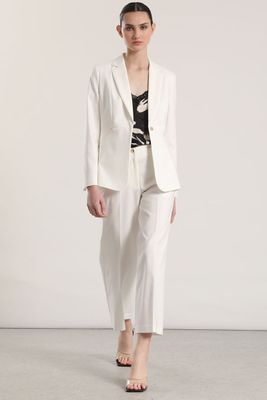 Imagen 2 del producto Blazer entallado cierre oculto Liola mujer crudo