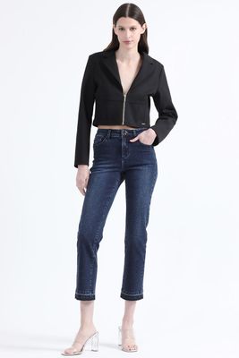 Imagen 2 del producto Blazer Cropped, Cortes Corse, Negro Liola