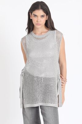 Imagen 1 del producto Tejido Sobrepuesto, Lurex Mix, Gris Liola