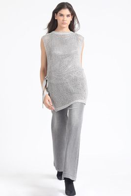 Imagen 2 del producto Tejido Sobrepuesto, Lurex Mix, Gris Liola