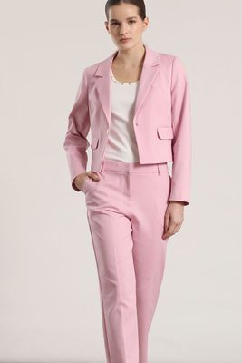 Imagen 2 del producto Blazer cropped Liola mujer rosa