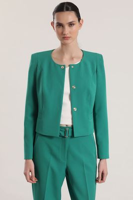 Imagen 1 del producto Chaqueta corta Liola mujer verde