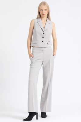 Imagen 2 del producto Chaleco Sastre Entallado, Gris Liola