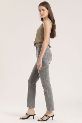 Imagen 2 del producto Jeans slim strass Liola mujer gris