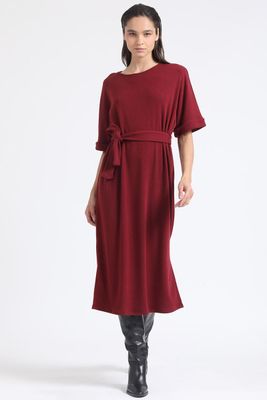 Imagen 2 del producto Vestido Maxi, Punto, Vino Liola