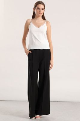 Imagen 2 del producto Top lencero lazo mujer Liola crudo