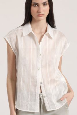 Blusa voile Liola mujer crudo