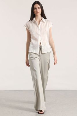 Imagen 2 del producto Blusa voile Liola mujer crudo