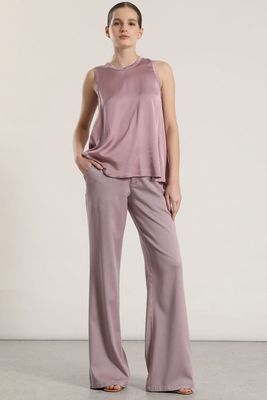 Imagen 2 del producto Blusa satin Liola mujer malva rosa