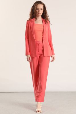 Imagen 2 del producto Pantalón recto liola mujer coral