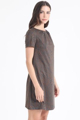 Imagen 2 del producto Vestido Estampado Animal, Café Liola