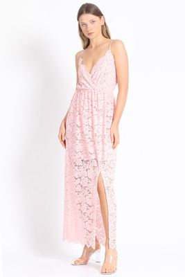 Vestido Maxi Rosa Liola