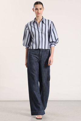 Imagen 2 del producto Blusa rayas Liola mujer azul