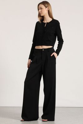 Imagen 2 del producto Pantalón ancho liola mujer negro