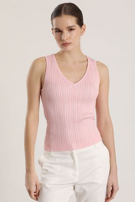 Imagen 1 del producto Top tejido lurex Liola mujer rosa