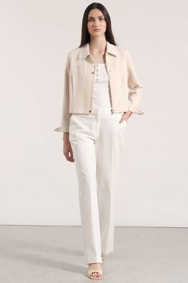 Imagen 2 del producto Chaqueta corta Liola mujer beige