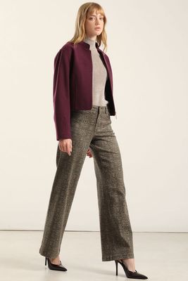 Imagen 2 del producto Chaqueta Bomber, Muflon Melange Ciruela Liola