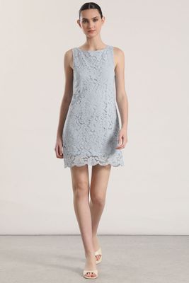 Imagen 2 del producto Vestido encaje Liola mujer celeste