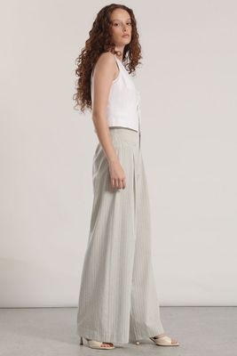 Imagen 2 del producto Pantalón ancho liola mujer gris