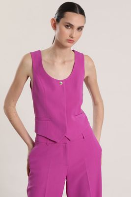 Chaleco sastre Liola mujer violeta