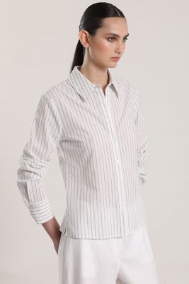 Camisa algodón liola mujer crudo