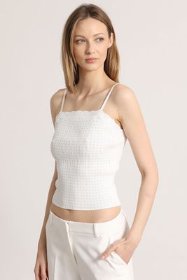 Top con tirantes Liola mujer crudo