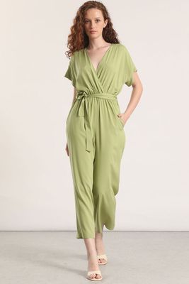 Enterito cruzado Liola mujer verde